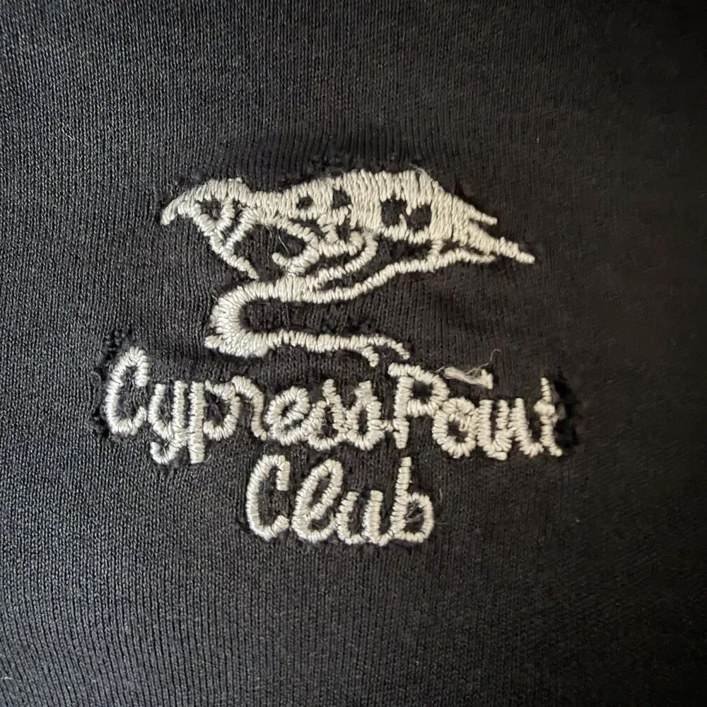 Cypress Point Club Bobby Jones Golf Polo Mens M Preppy Pima Cotton Made in Peru